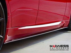 Alfa Romeo Giulia Side Skirts - Carbon Fiber - Lusso Alfa Romeo Giulia Side Skirts - Carbon Fiber - Lusso